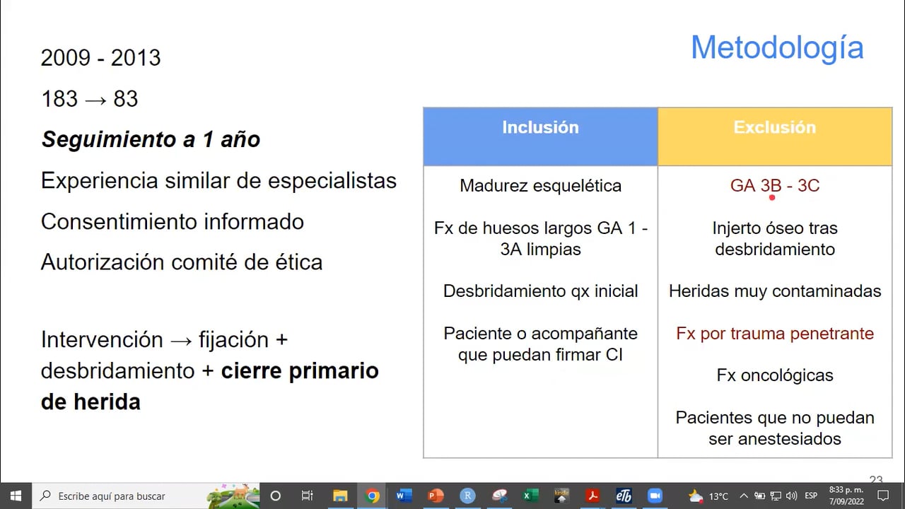 8. Comprensión de los estudios transversales y de cohortes